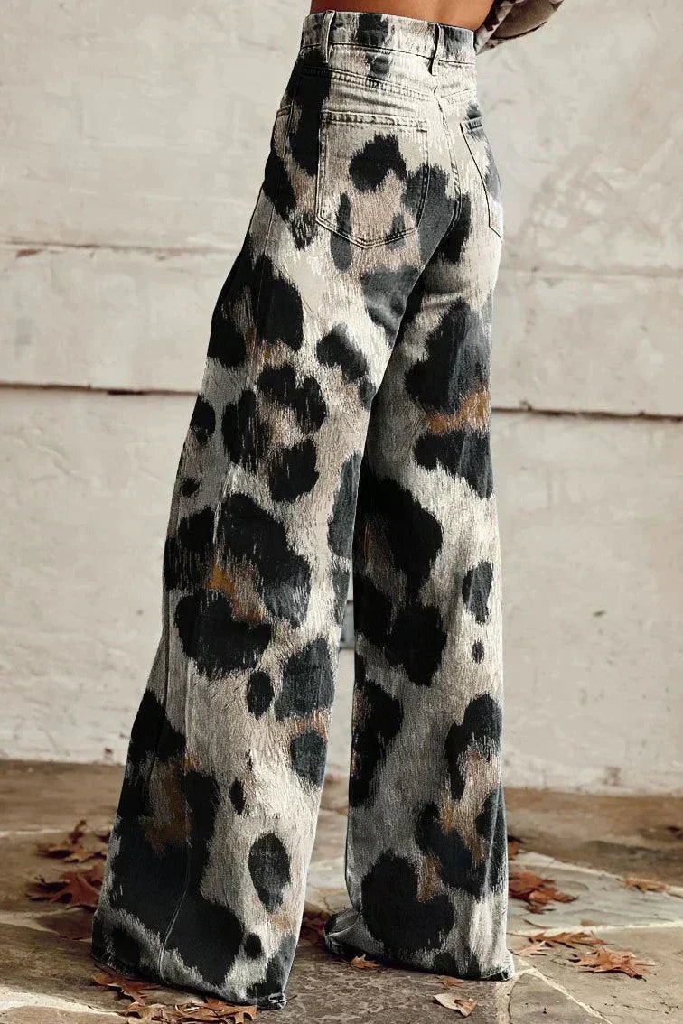 Larae | Weite Bein Vintage-Hose