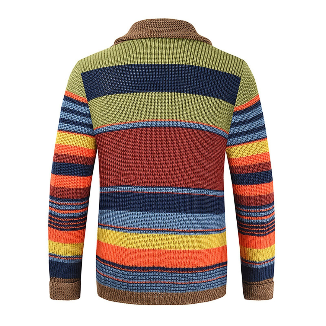 Wendel | Gestreifte Strickweste
