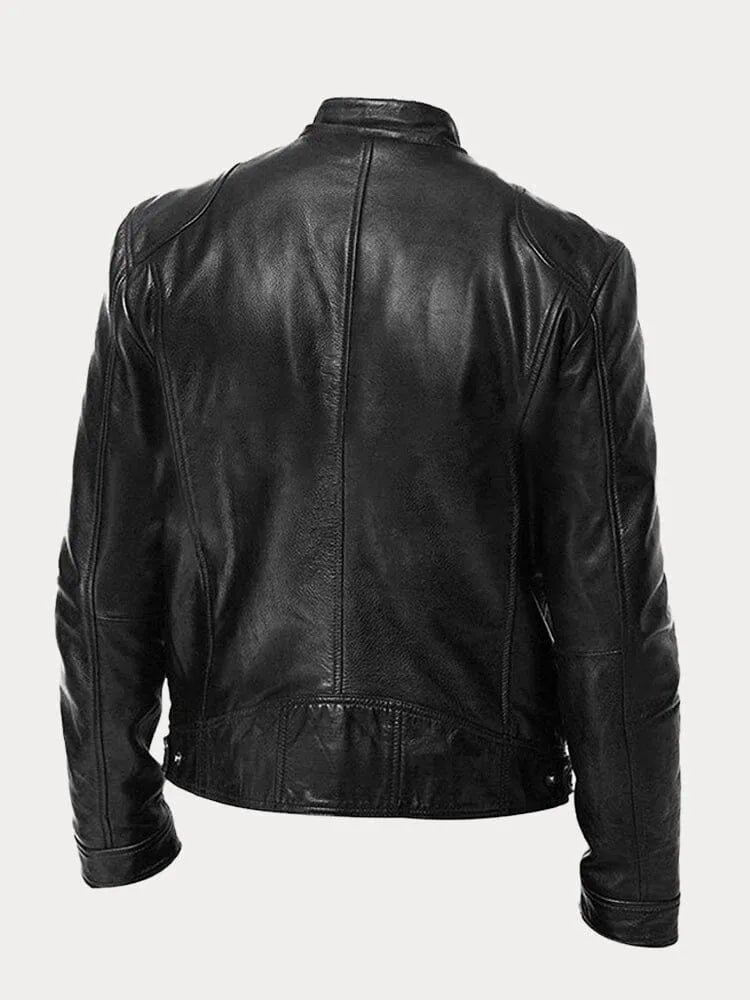 James | Stilvolle Lederjacke