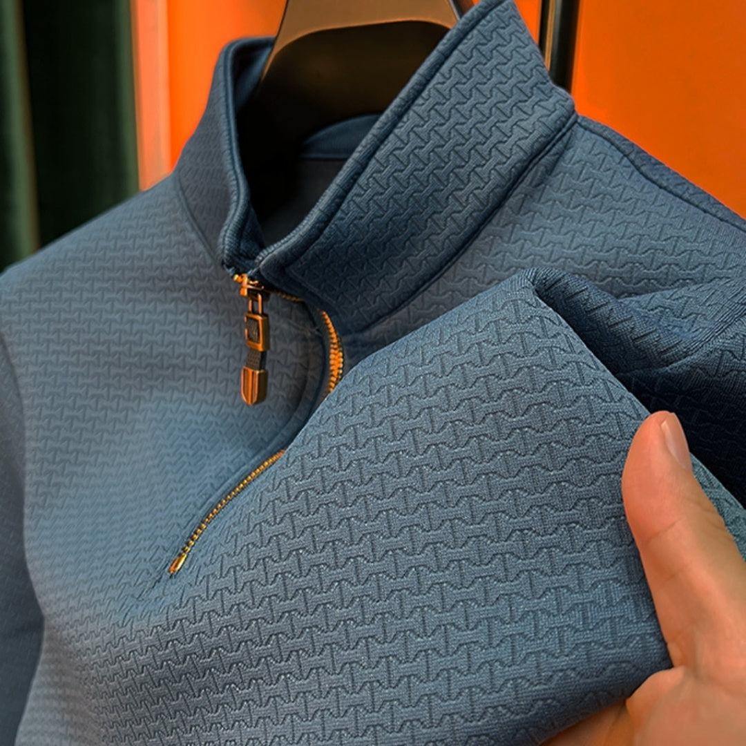 Nyahl | Herren-Rollkragenpullover mit langen Ärmeln