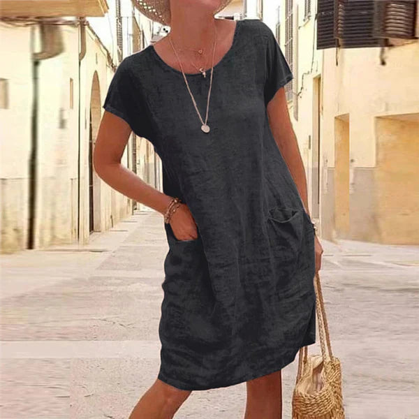 Agnes | Kleid mit Taschen