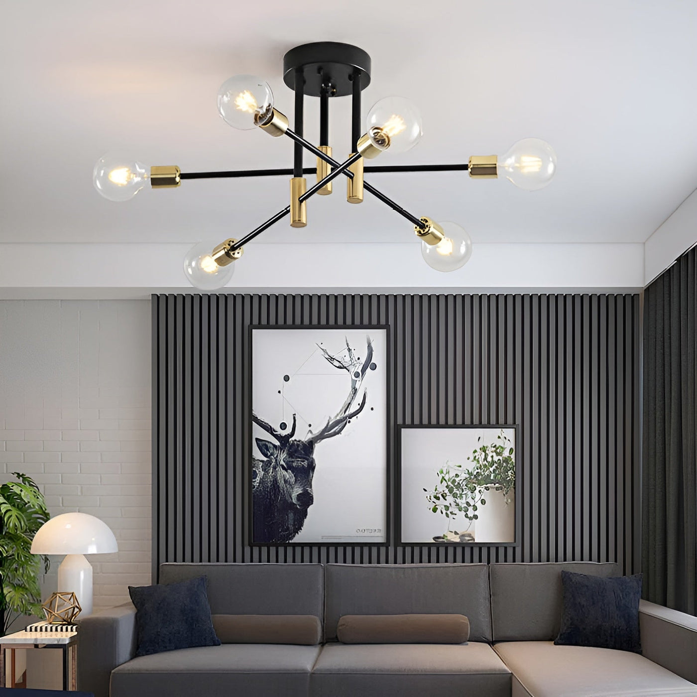 TimelessGlow Light – Retro LED Deckenleuchte
