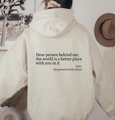 YAE | Unisex Hoodie mit Zitaten