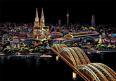 5D-Kratzkunstplatte – ColorPeek