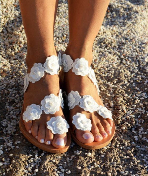 Serena® | Komfort Sommer Außenhandel Neue Pu Zehe Blumen