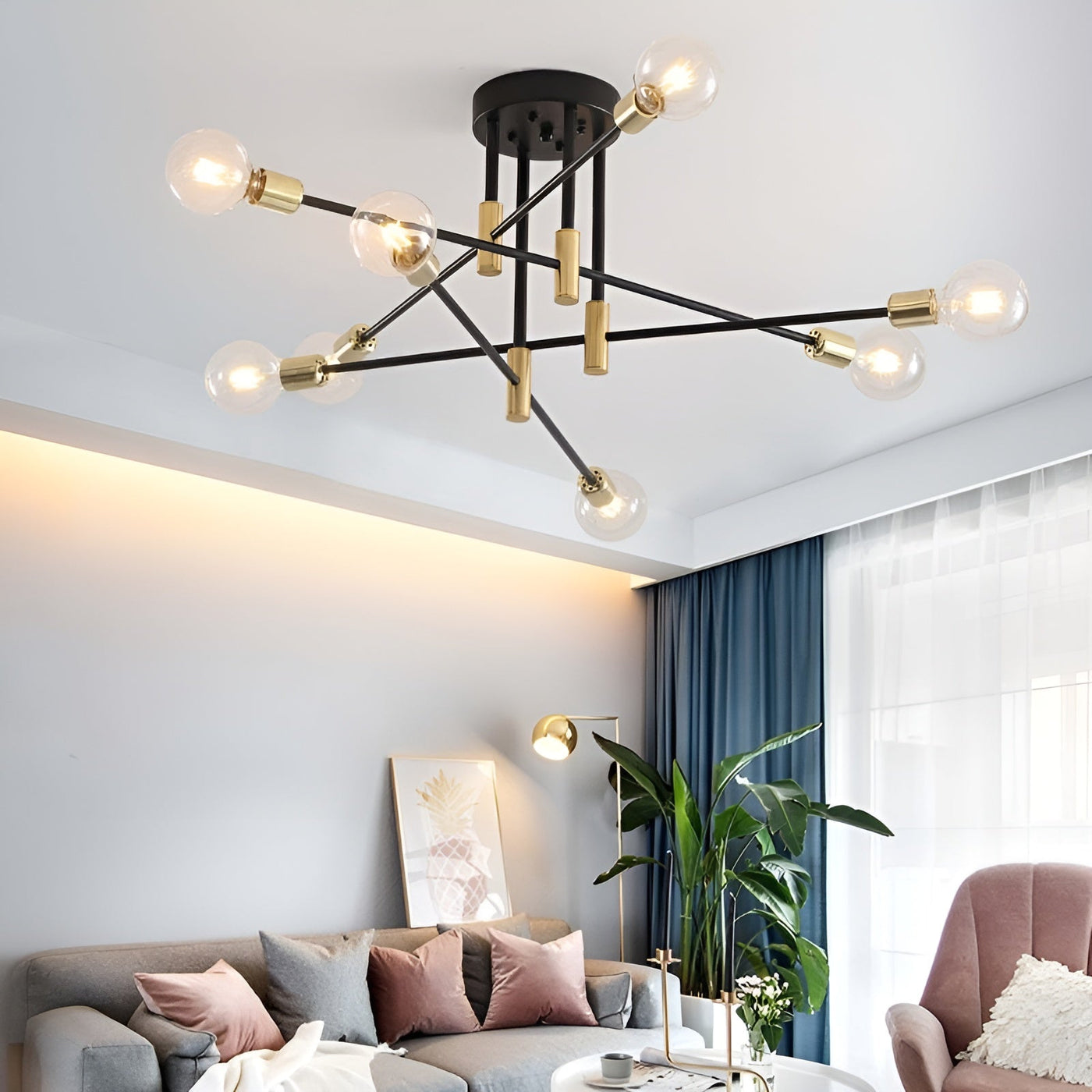 TimelessGlow Light – Retro LED Deckenleuchte