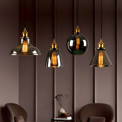 UrbanVibe Light - Amerikanische Vintage-Glas-Hängeleuchte