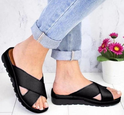 Jaidyah | Outdoor-Flip-Flops mit Keilabsätzen