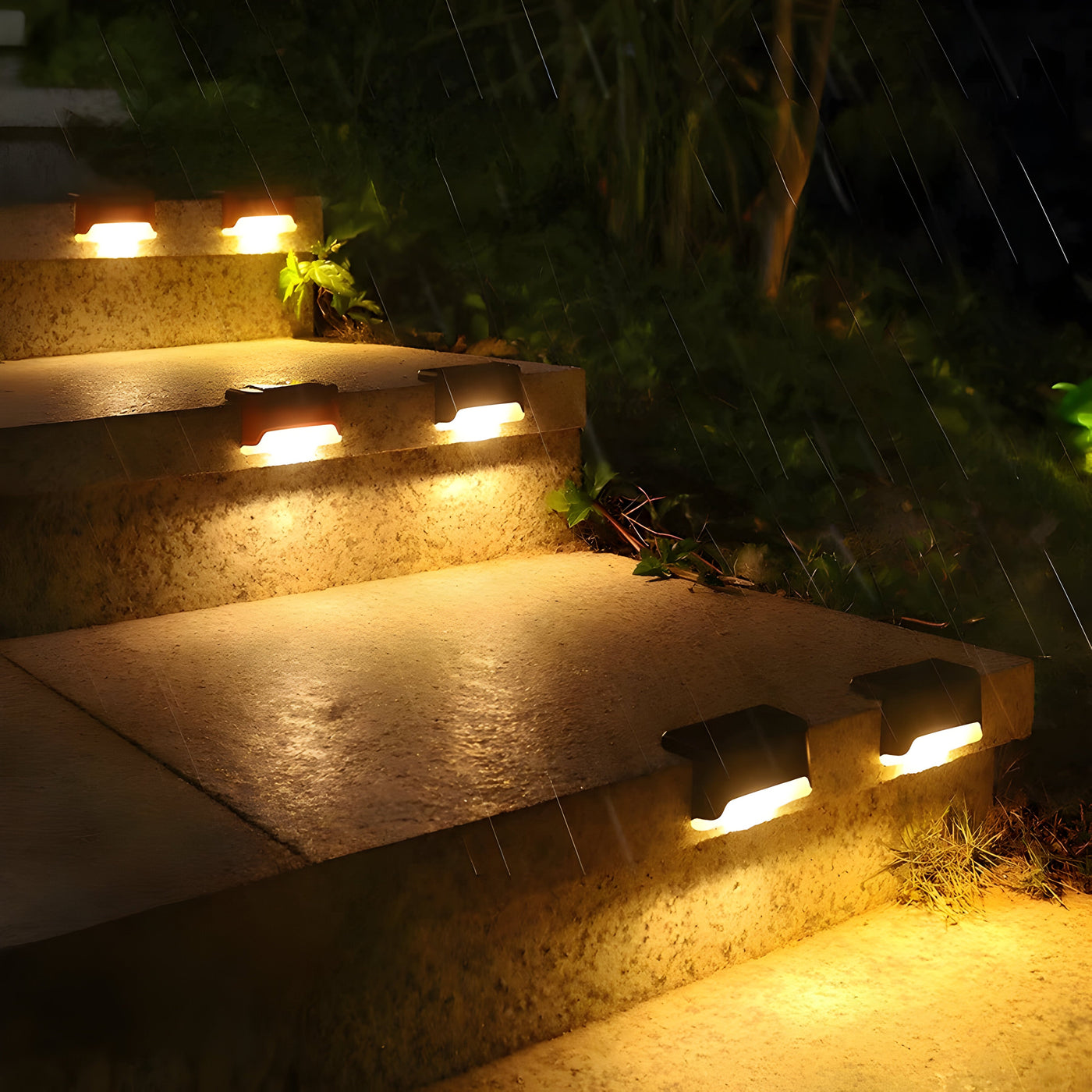 SolarGleam Light – Wasserdichtes Solar-Stufenlicht