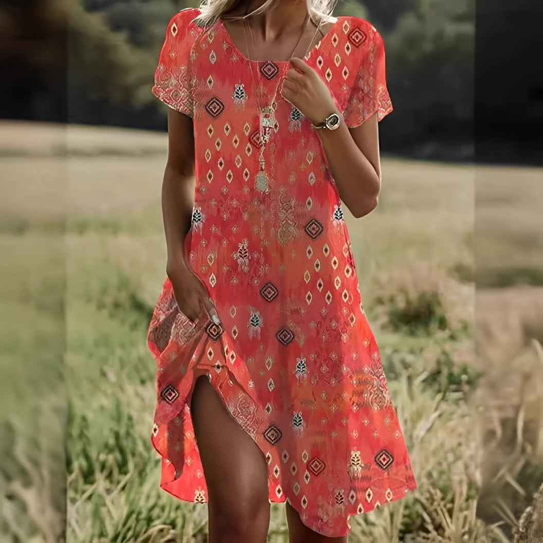 Racheal - Sommerkleid im Ethno-Stil für Kleid