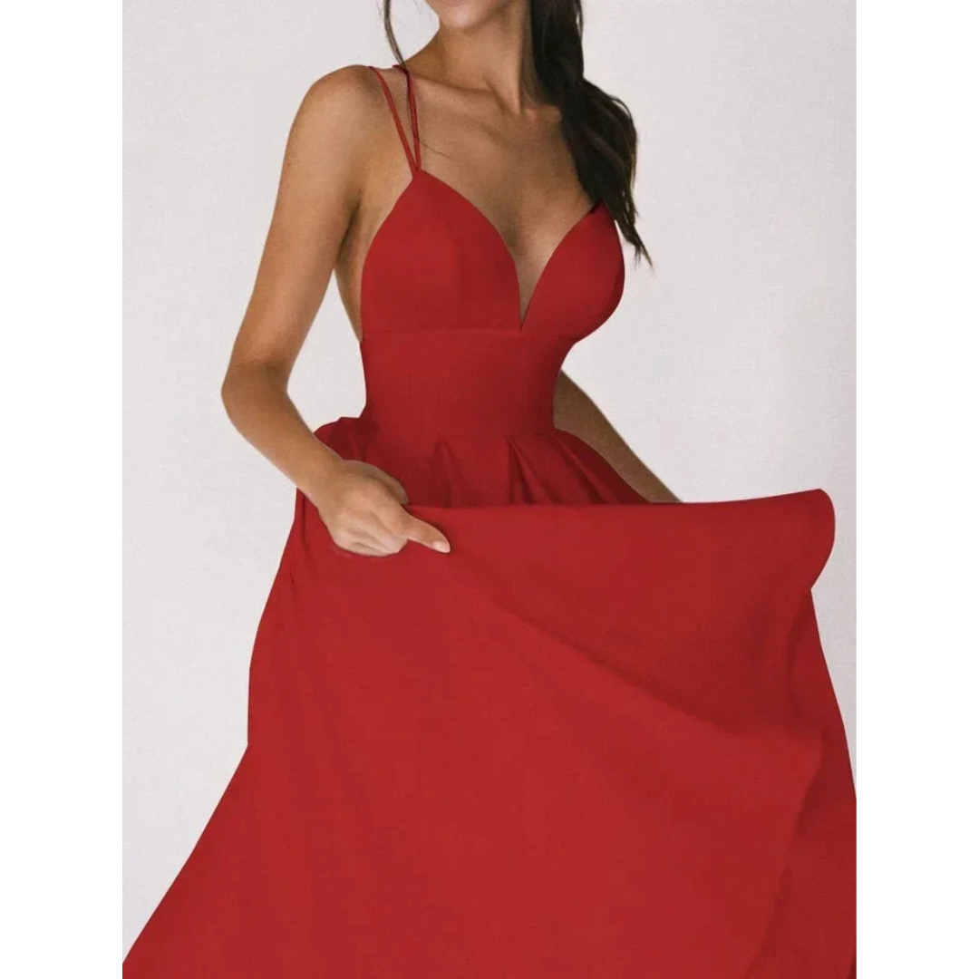Spaghettiträgerkleid für Damen