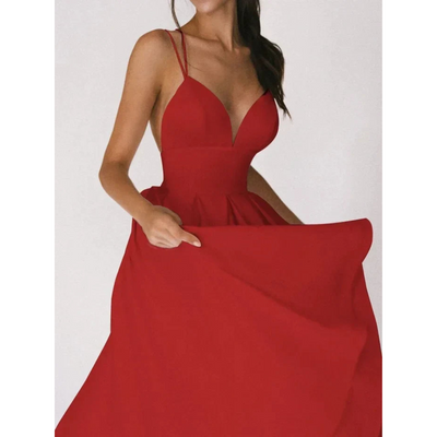 Spaghettiträgerkleid für Damen