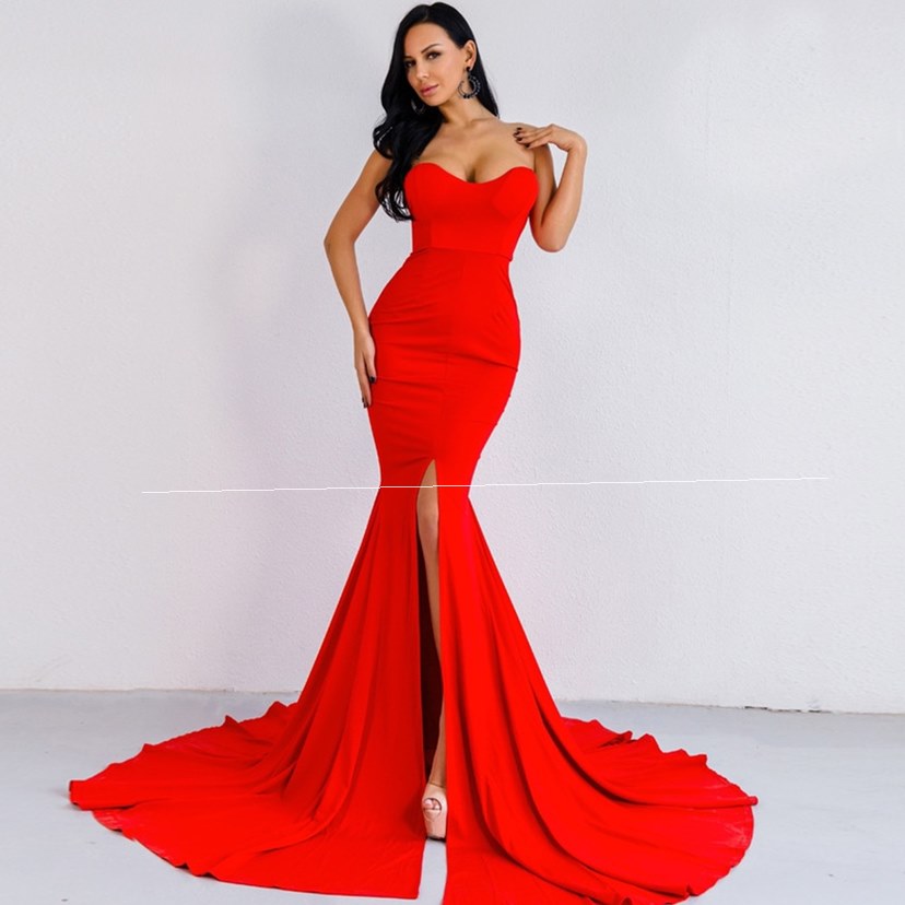 Stella | Sexy Asymmetrisches Maxi-Kleid mit Wickeloptik