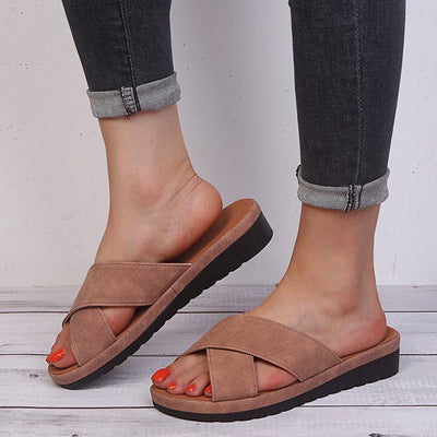 Jaidyah | Outdoor-Flip-Flops mit Keilabsätzen