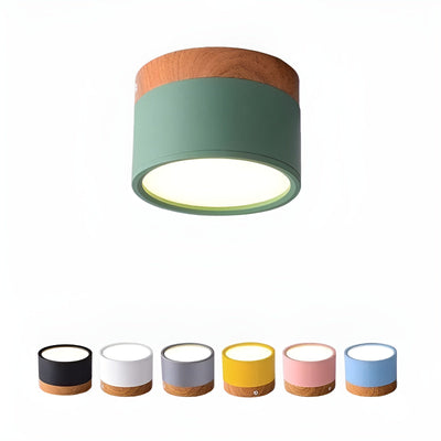 WoodTone Light - Modernes LED-Downlight für die Decke