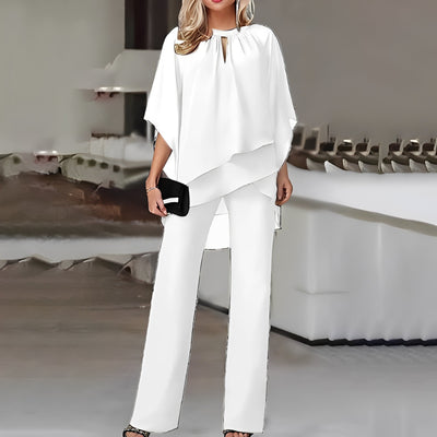 Sherlyn - Stilvolles, schulterfreies, lockeres Damen-Set