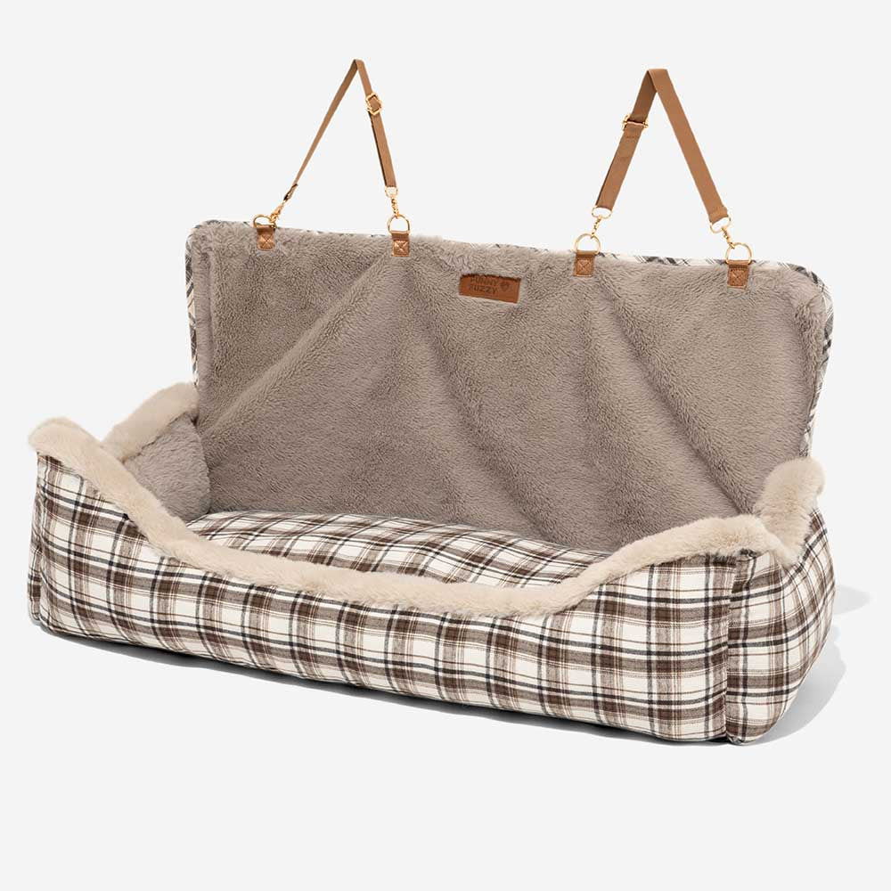 Plüsch-Autositz für Haustiere – RideSafe CozySeat