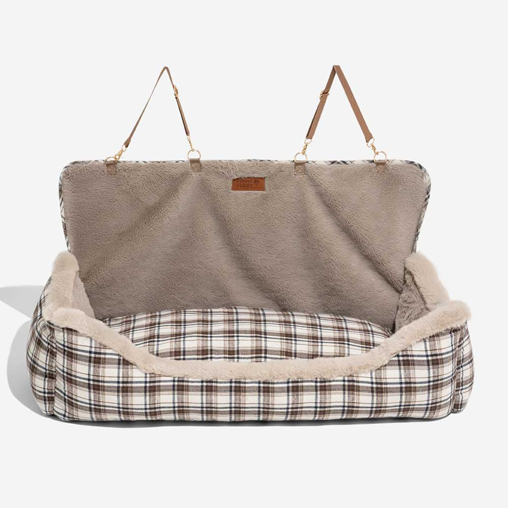 Plüsch-Autositz für Haustiere – RideSafe CozySeat