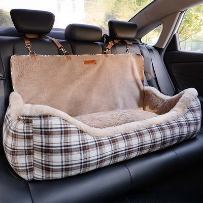 Plüsch-Autositz für Haustiere – RideSafe CozySeat