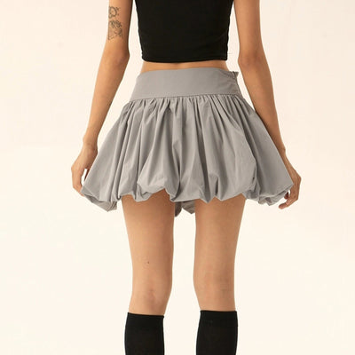 Ballonrock für Damen mit voluminösem und femininem Schnitt, ideal für einen trendigen und originellen Look