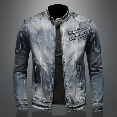 Alexo - retro denim jacke für männer