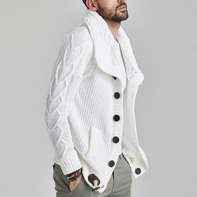 Strickjacke mit Knebelverschlüssen für Herren