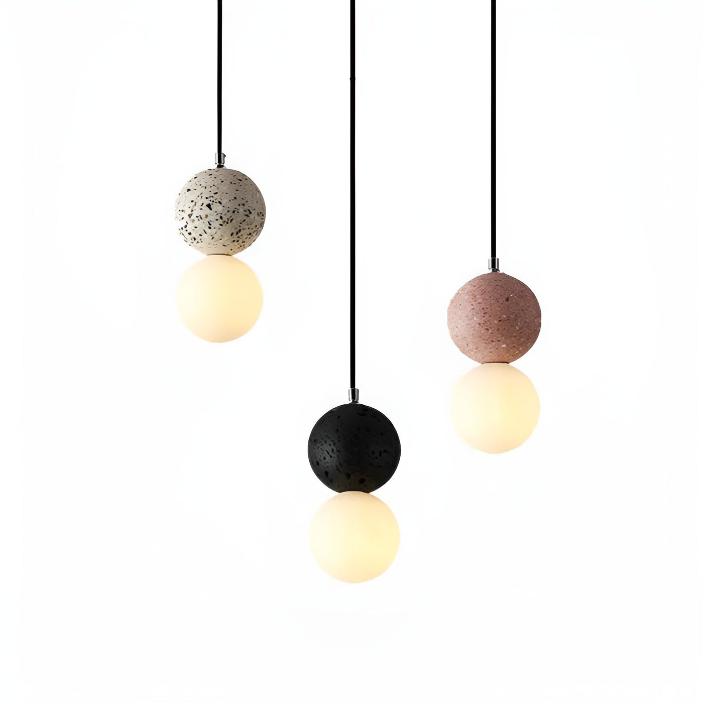 TimberOrb Light - Nordische Kugeln Pendelleuchte
