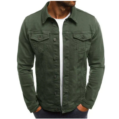 Trendige Herren Jeansjacke