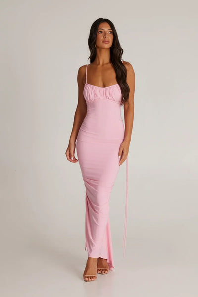 Alindra ™ | Rückenfreies Maxikleid