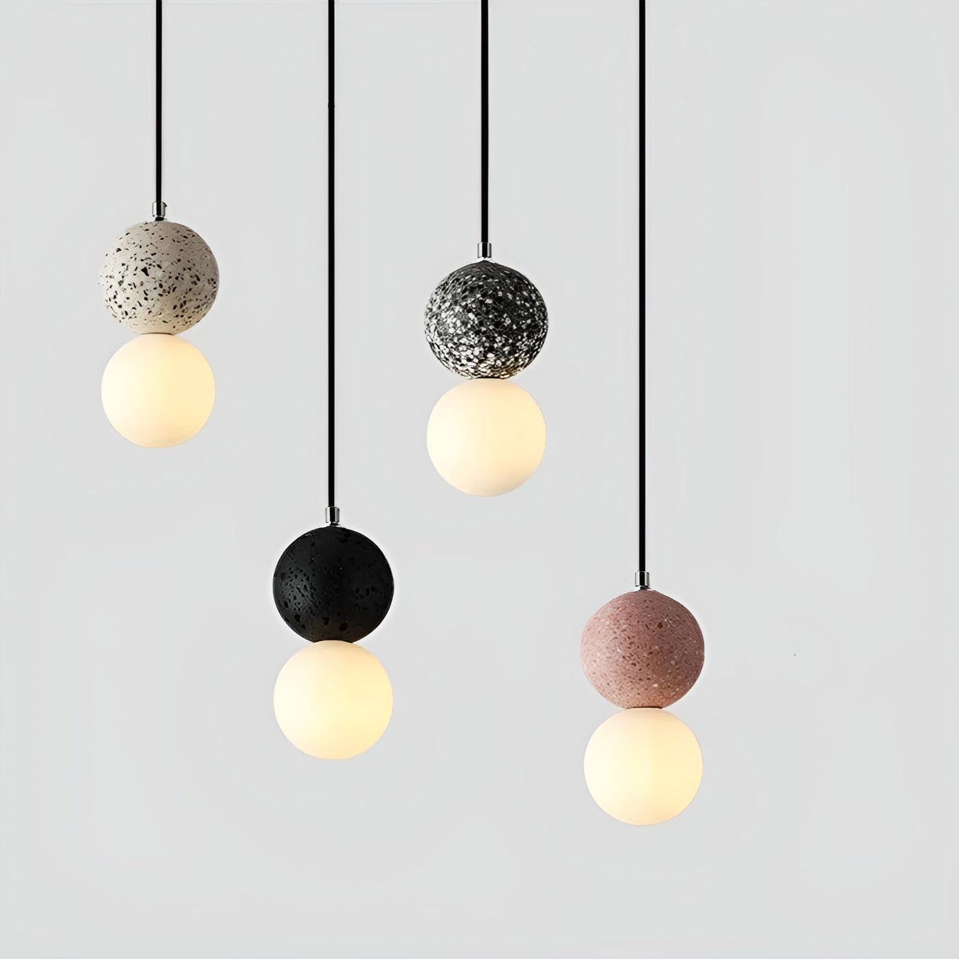 StellarBeam Light - Moderne Runde Pendelleuchte mit LED