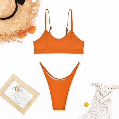 Rita | Hochgeschnittener Sommerbikini