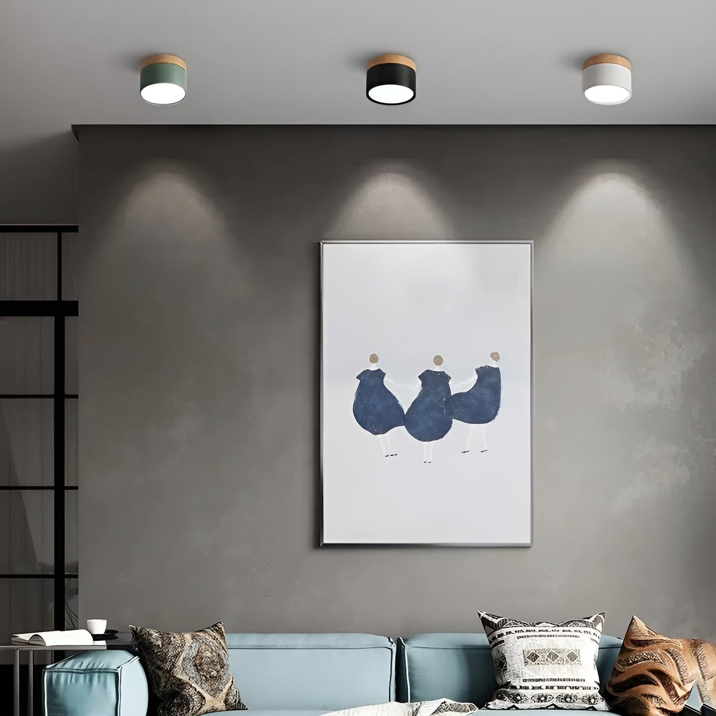 WoodTone Light - Modernes LED-Downlight für die Decke