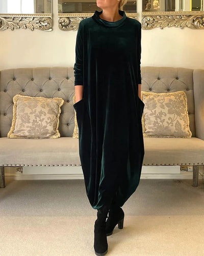 Laurie | Langarmkleid mit Taschen