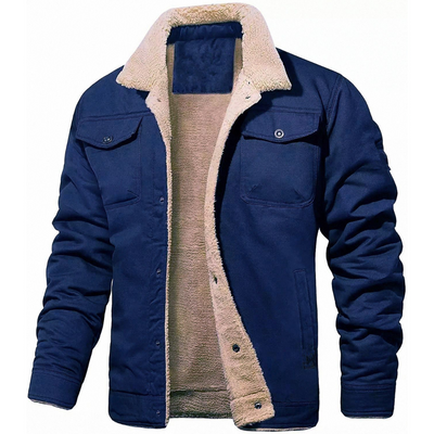 Sherpa-gefütterte Jacke für Herren