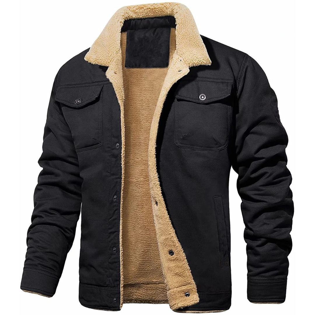 Sherpa-gefütterte Jacke für Herren