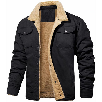Sherpa-gefütterte Jacke für Herren