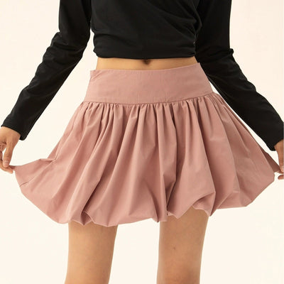 Ballonrock für Damen mit voluminösem und femininem Schnitt, ideal für einen trendigen und originellen Look