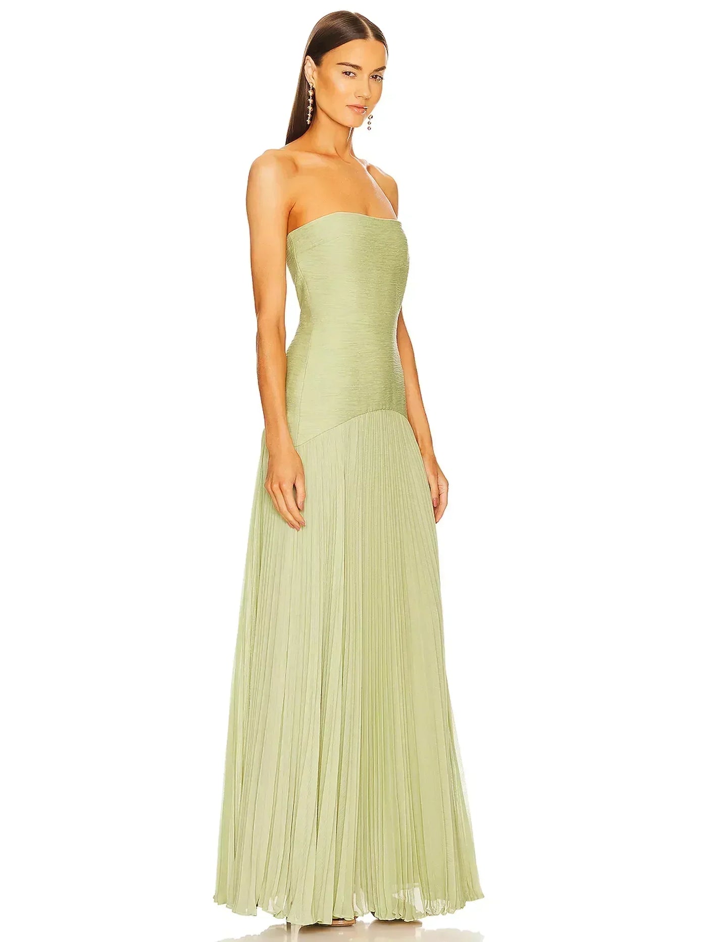Zynella ™ | Ärmelloses Maxikleid mit tiefer Taille