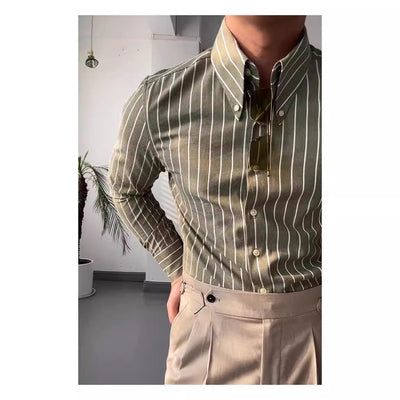 Alexander - Elegantes gestreiftes Hemd