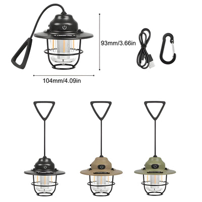 TrailBliss Light - Retro USB-Lade-LED-Hängelampe