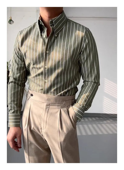 Alexander - Elegantes gestreiftes Hemd