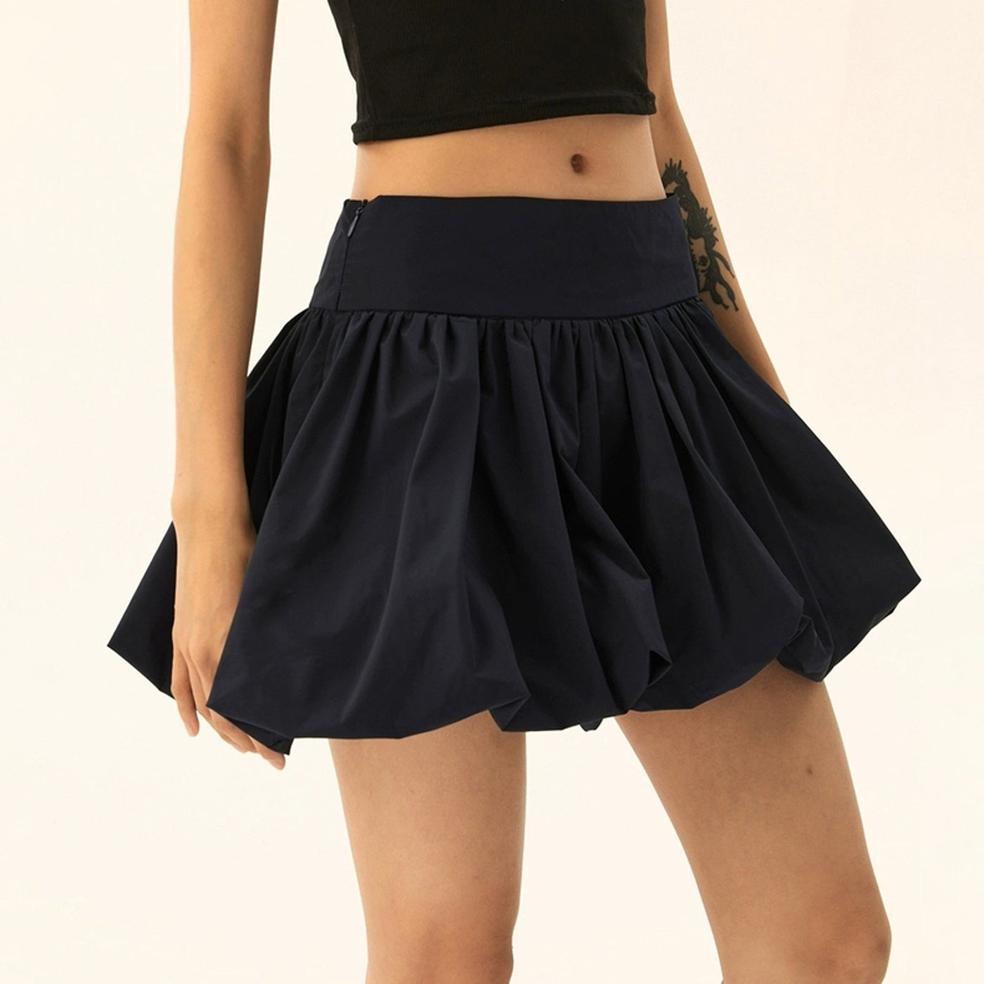 Ballonrock für Damen mit voluminösem und femininem Schnitt, ideal für einen trendigen und originellen Look