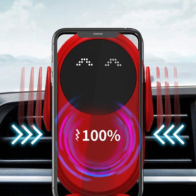 Telefonhalter mit kabellosem Ladegerät – Voltix