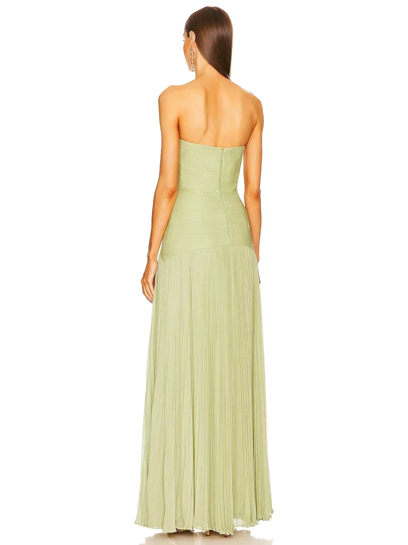 Zynella ™ | Ärmelloses Maxikleid mit tiefer Taille