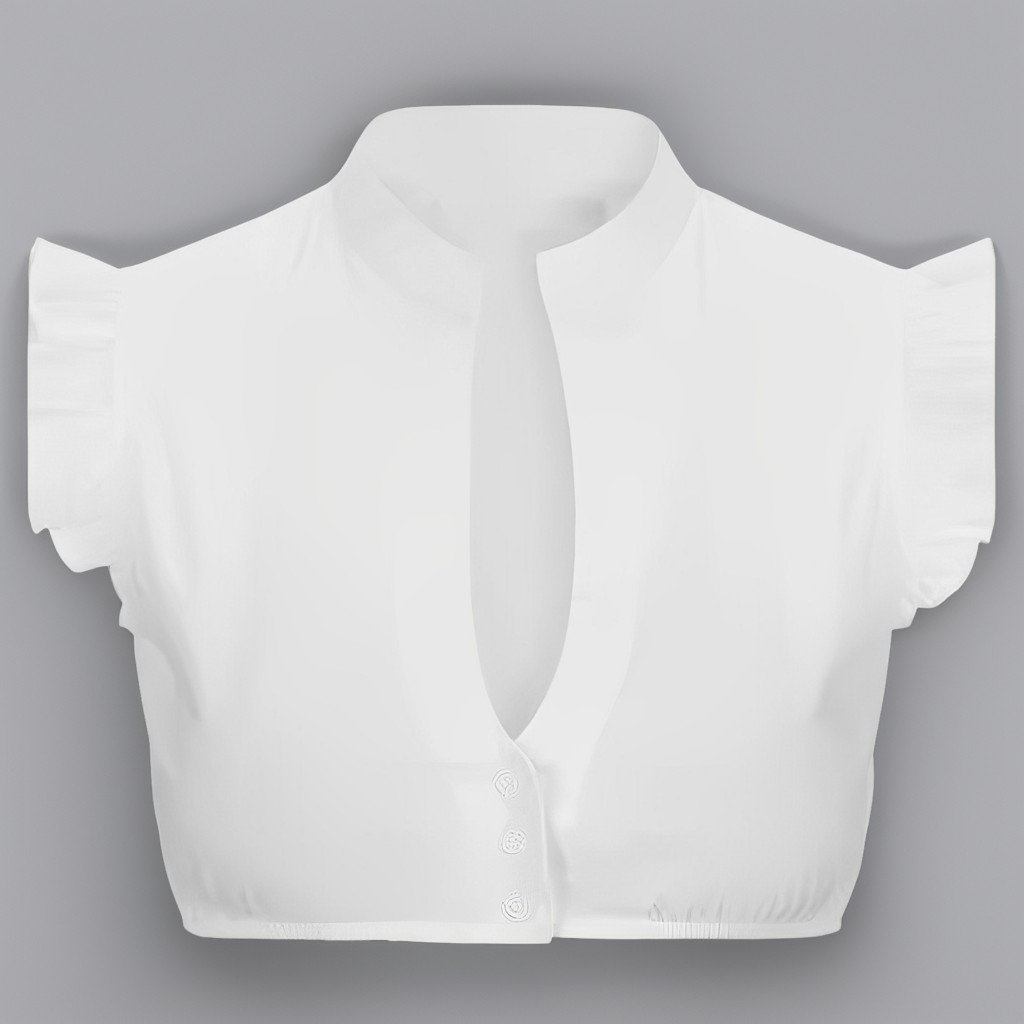 Abegail - Elegante Kurzarm-Bluse für Damen