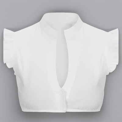 Abegail - Elegante Kurzarm-Bluse für Damen