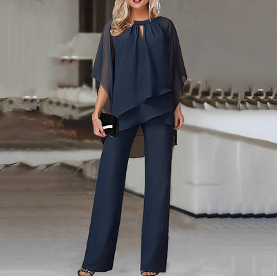 Sherlyn - Stilvolles, schulterfreies, lockeres Damen-Set