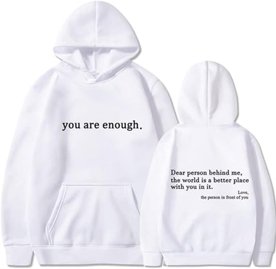 YAE | Unisex Hoodie mit Zitaten