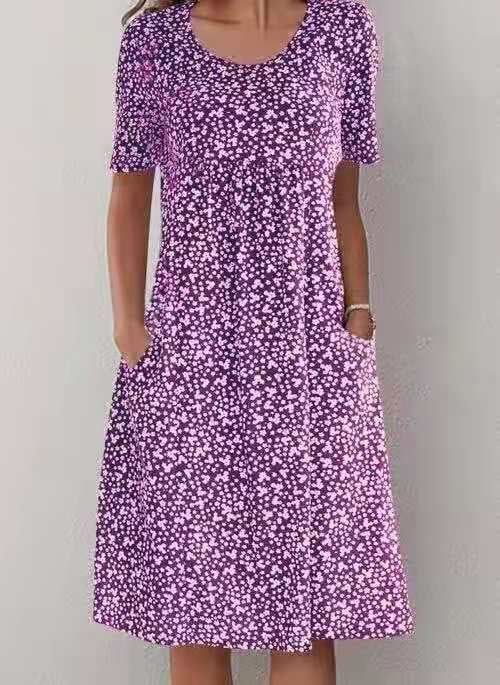 Stilvolles Kleid mit Blumenmuster – Eva | Das perfekte leichte Sommerkleid!