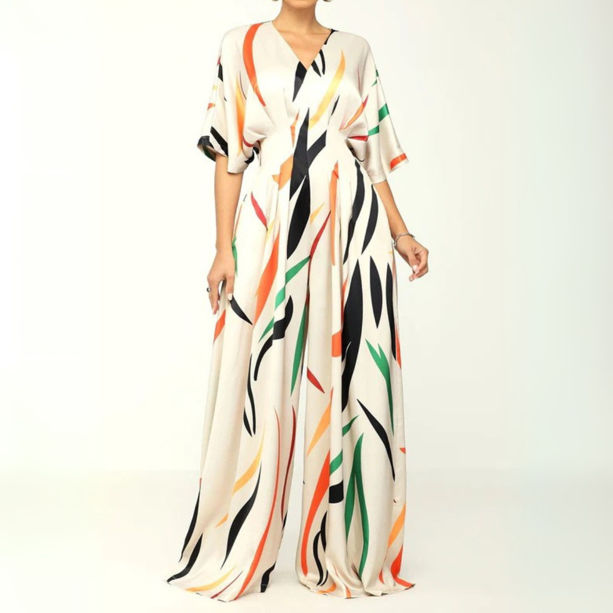 Statement Print Jumpsuit Für Damen